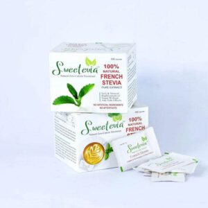 Sweetevia Zero Calorie Sweetner Box (100 Sachet)
