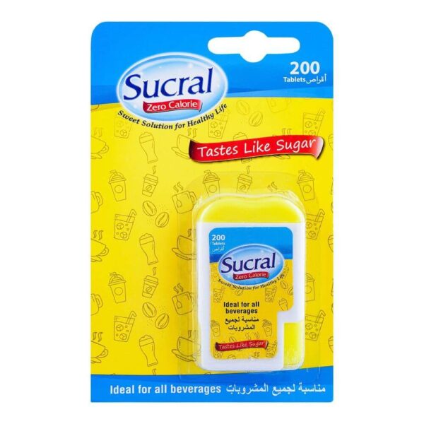 Sucral Sweetener Zero Calorie Tablets (200 tab)